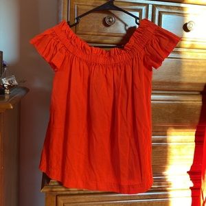 SOLD!!! Free people burnt orange top